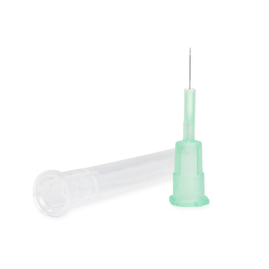 Microagulha Adapt 32G Verve com ajuste de profundidade (0–4 mm), parede ultrafina, aço SUS304, estéril, Anvisa 82576739002